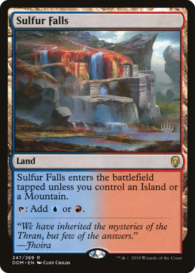 Sulfur Falls (Promo Pack) [Dominaria Promos]-1