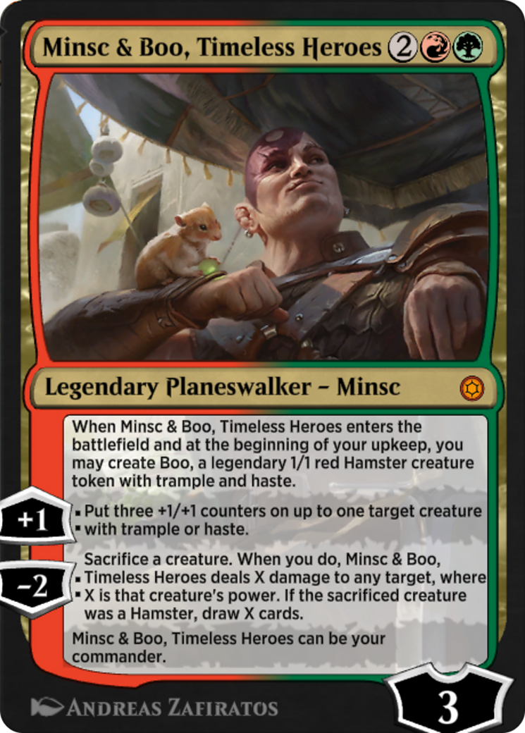 Minsc & Boo, Timeless Heroes (HBG-243) - Alchemy Horizons: Baldur's Gate-1