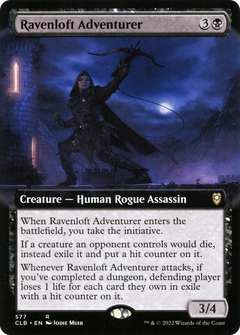Ravenloft Adventurer (Extended Art) [Commander Legends: Battle for Baldur's Gate]-1