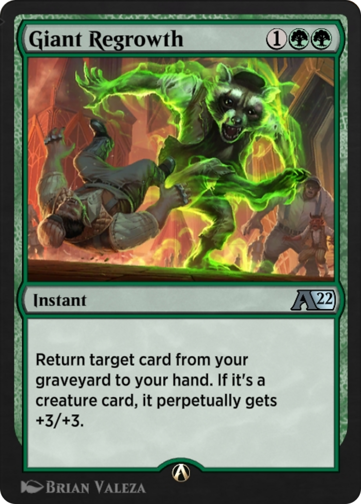 Giant Regrowth (YSNC-013) - Alchemy: New Capenna-1
