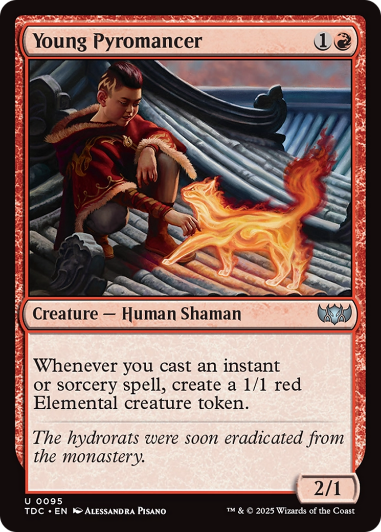 Young Pyromancer [Tarkir: Dragonstorm Commander]-1