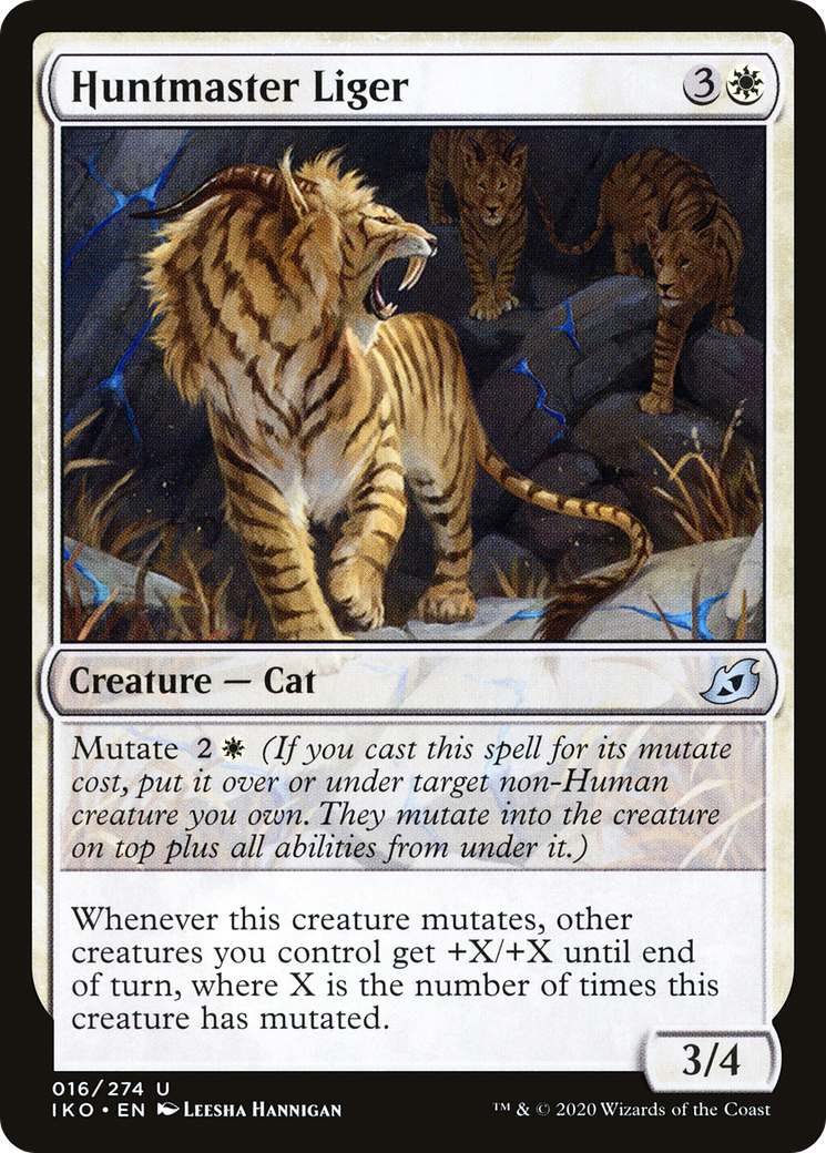 Huntmaster Liger [Ikoria: Lair of Behemoths]-1