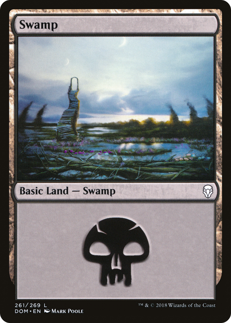 Swamp (261) [Dominaria]-1