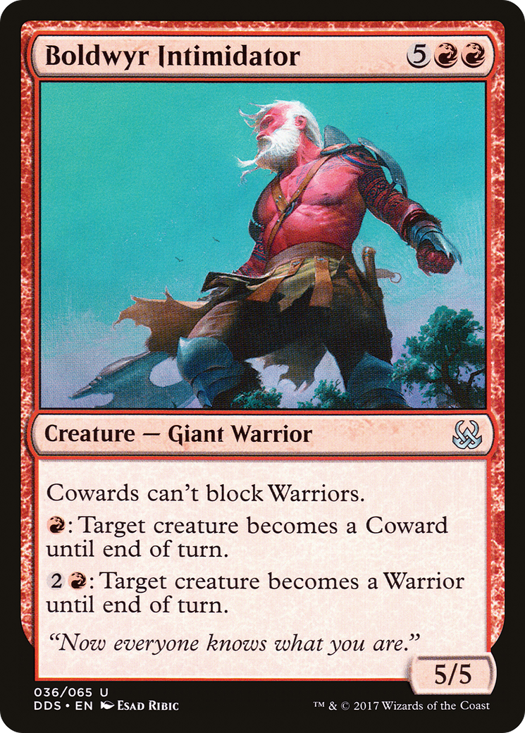 Boldwyr Intimidator [Duel Decks: Mind vs. Might]-1