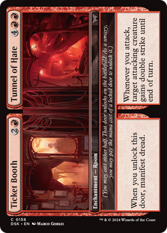 Ticket Booth // Tunnel of Hate [Duskmourn: House of Horror]-1