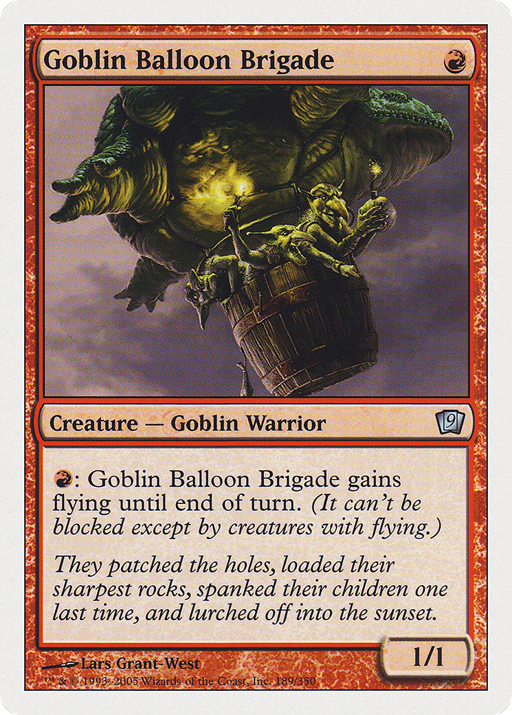 Goblin Balloon Brigade [Ninth Edition]-1