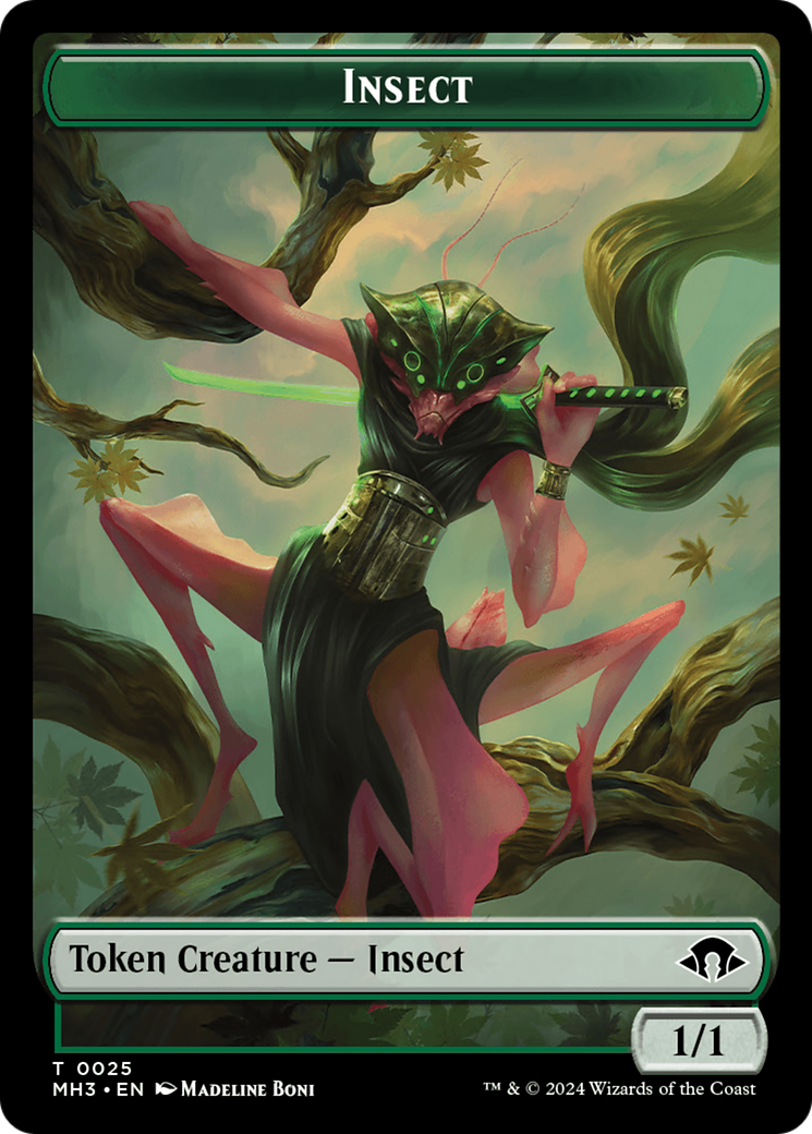 Insect (TMH3-025) - Modern Horizons 3 Tokens Foil-1