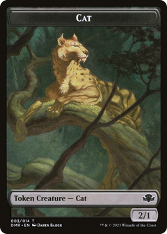 Cat (TDMR-003) - Dominaria Remastered Tokens-1