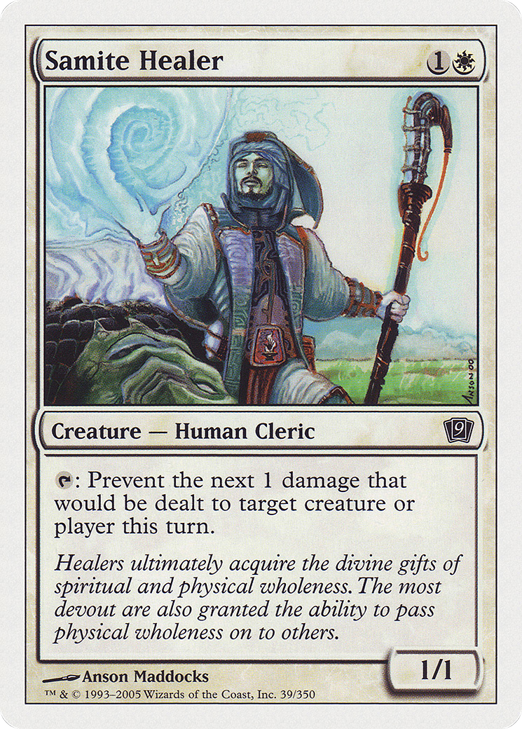 Samite Healer [Ninth Edition]-1