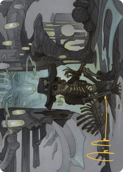 Tinybones Joins Up // Tinybones Joins Up (AOTJ-009) - Outlaws of Thunder Junction Art Series (Borderless) Foil-3