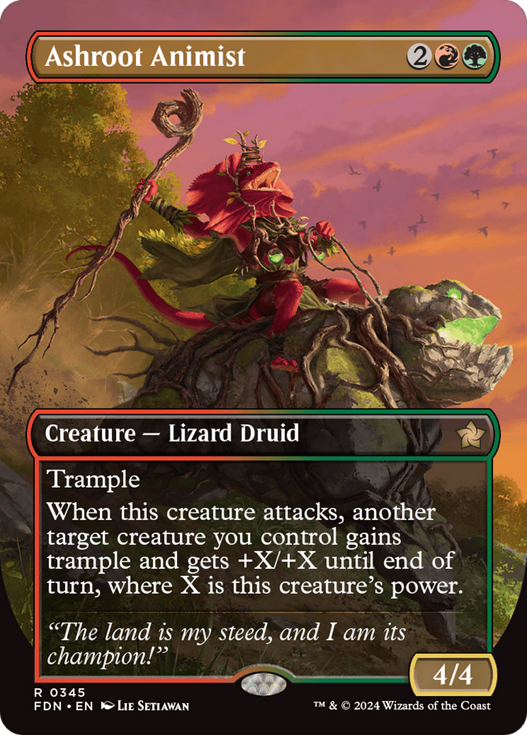 Ashroot Animist (Borderless) [Foundations]-1