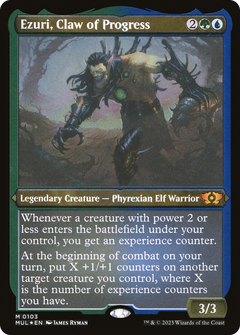 Ezuri, Claw of Progress (Foil Etched) [Multiverse Legends]-1