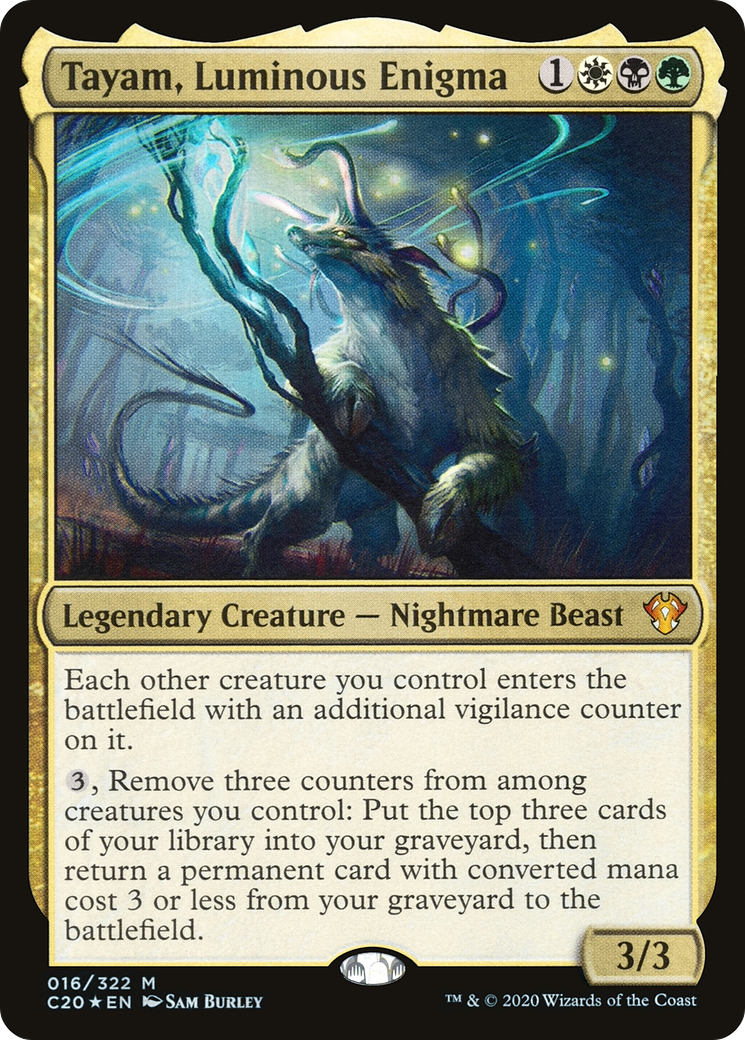 Tayam, Luminous Enigma [Commander 2020]-1