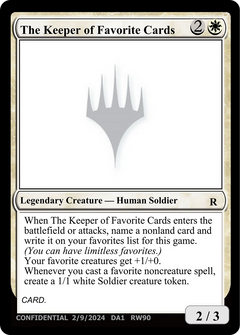 The Keeper of Favorite Cards (UNK-RW90A) - Unknown Event-1