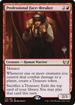 Professional Face-Breaker (Promo Pack) [Streets of New Capenna Promos]-1