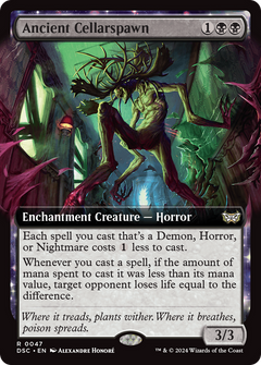 Ancient Cellarspawn (Extended Art) [Duskmourn: House of Horror Commander]-1