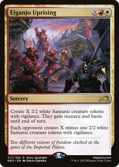 Eiganjo Uprising (Promo Pack) [Kamigawa: Neon Dynasty Promos]-1
