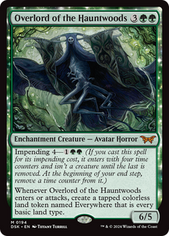 Overlord of the Hauntwoods [Duskmourn: House of Horror]-1