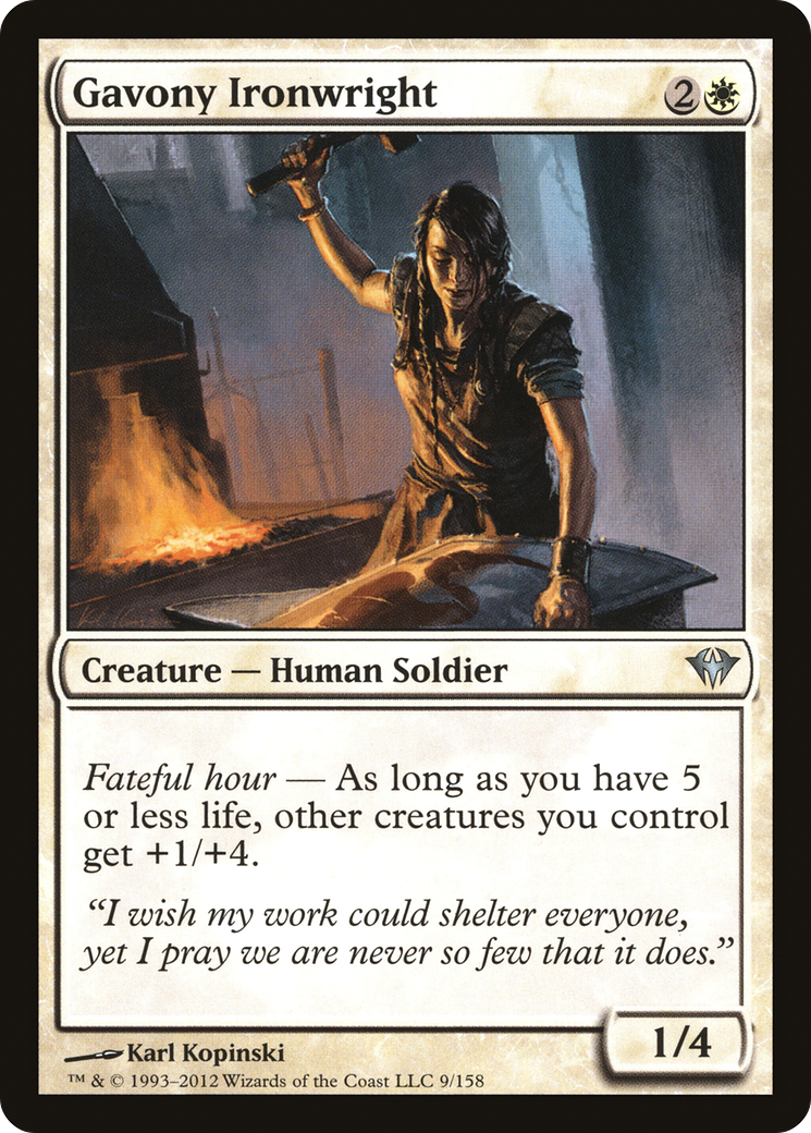 Gavony Ironwright [Dark Ascension]-1