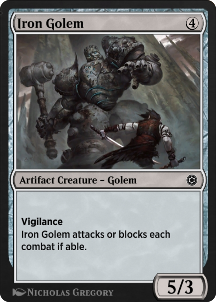 Iron Golem (HBG-258) - Alchemy Horizons: Baldur's Gate-1