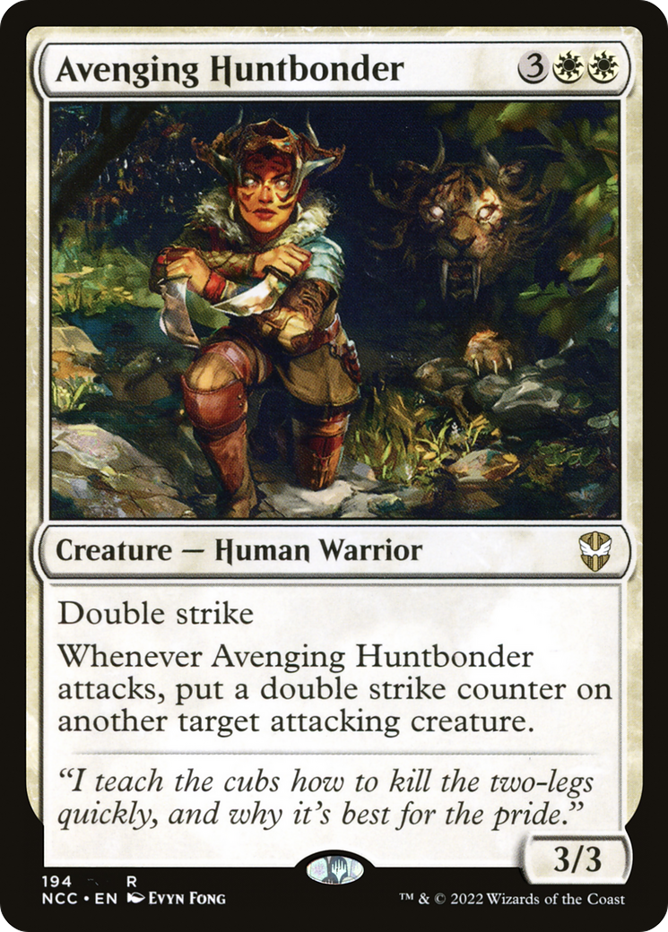 Avenging Huntbonder [Streets of New Capenna Commander]-1