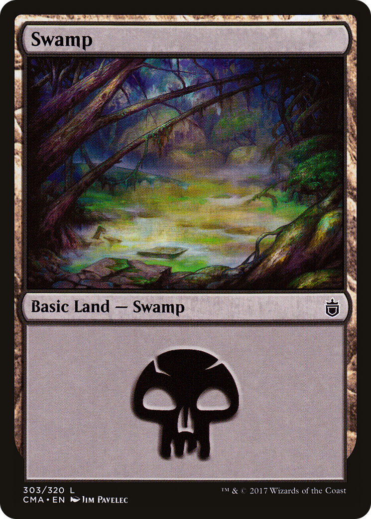 Swamp (303) [Commander Anthology]-1