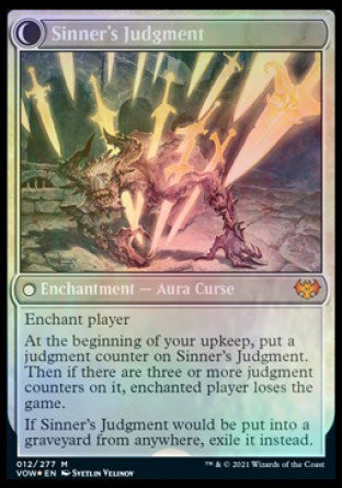 Faithbound Judge // Sinner's Judgment [Innistrad: Crimson Vow Prerelease Promos]-2