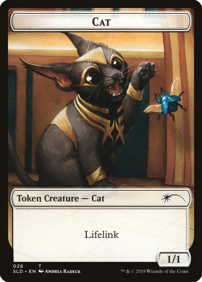 Cat (27) // Cat (28) Double-Sided Token [Secret Lair Drop Series]-2