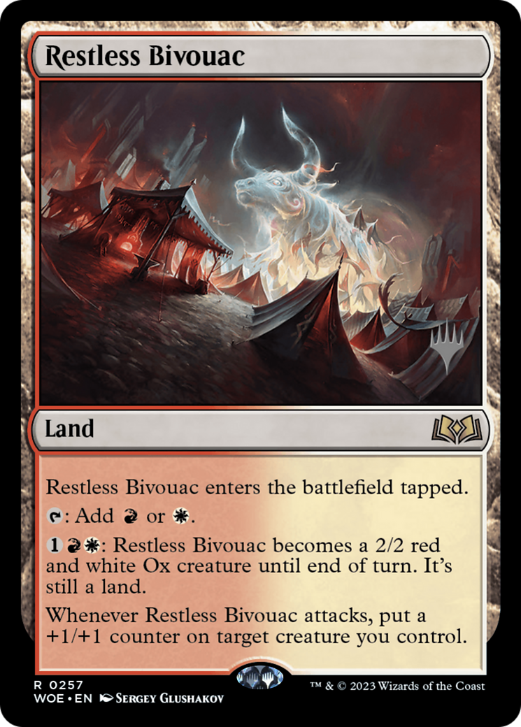 Restless Bivouac (Promo Pack) [Wilds of Eldraine Promos]-1