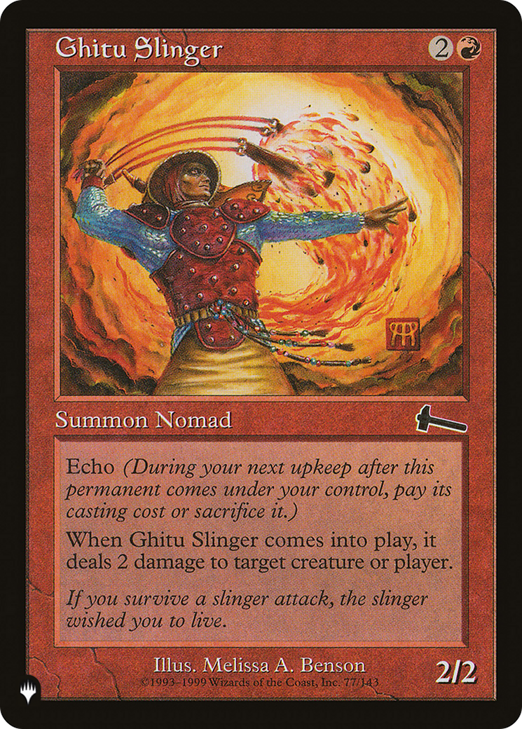 Ghitu Slinger [The List]-1