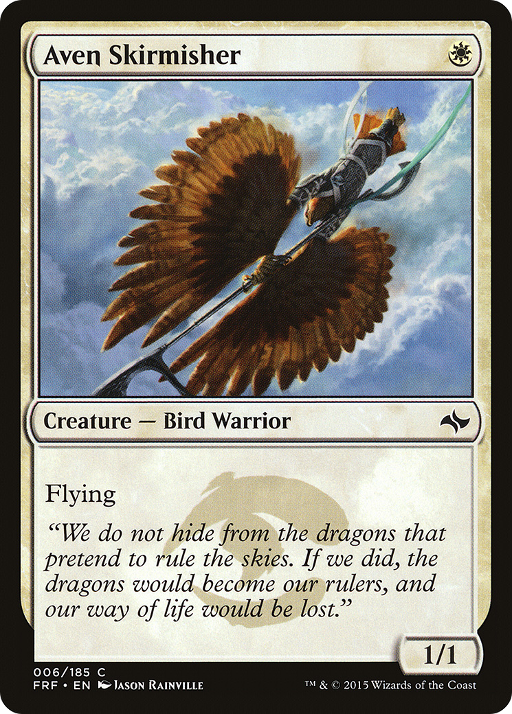 Aven Skirmisher [Fate Reforged]-1