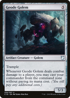 Geode Golem [Commander 2018]-1