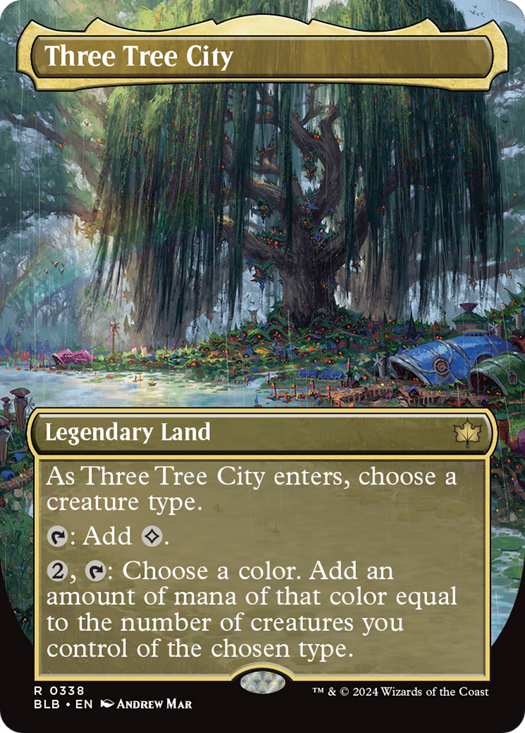 Three Tree City (Borderless) (0338) [Bloomburrow]-1