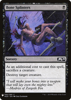 Bone Splinters [Mystery Booster]-1