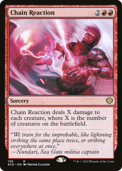 Chain Reaction [Starter Commander Decks]-1
