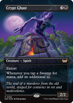 Crypt Ghast (Borderless) [Duskmourn: House of Horror Commander]-1