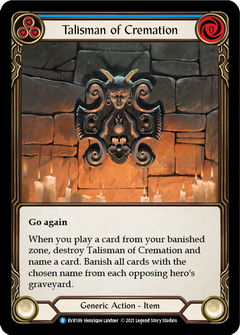 Talisman of Cremation [EVR189] (Everfest)  1st Edition Normal-2