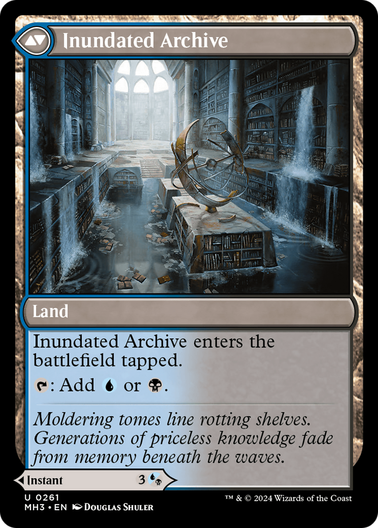Waterlogged Teachings (MH3-261) - Modern Horizons 3-2