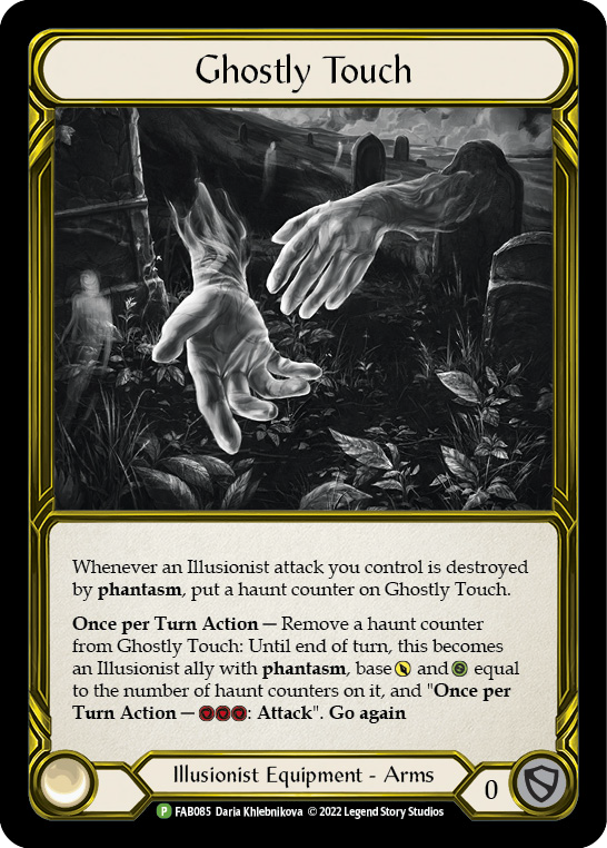 Ghostly Touch (Golden) [FAB085] (Promo)  Cold Foil-1