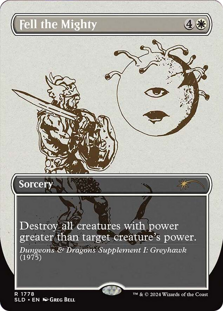 Fell the Mighty [Secret Lair Drop Series]-1
