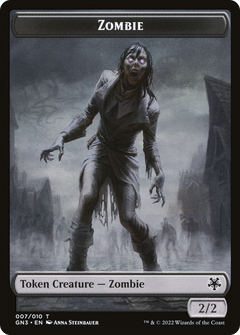 Zombie (TGN3-007) - Game Night: Free-for-All Tokens Foil-1