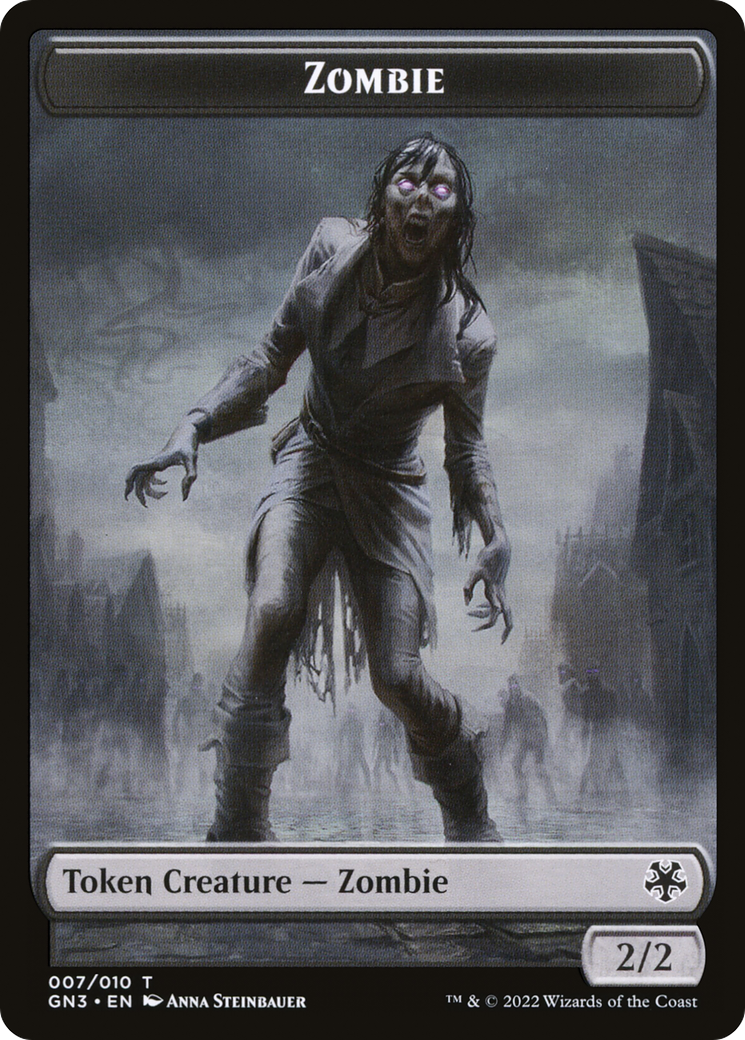 Zombie (TGN3-007) - Game Night: Free-for-All Tokens-1