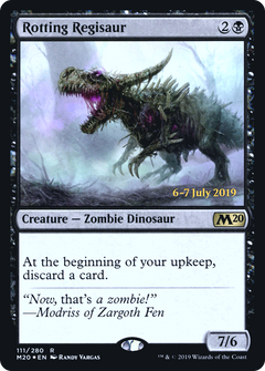 Rotting Regisaur [Core Set 2020 Prerelease Promos]-1