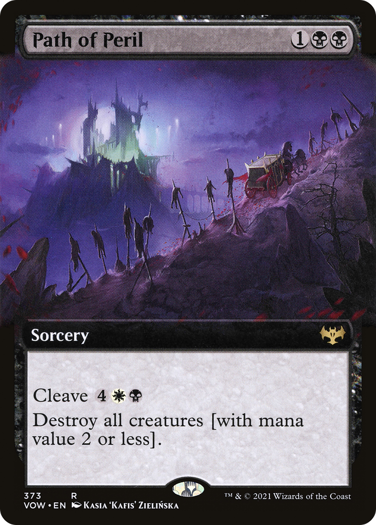 Path of Peril (Extended Art) [Innistrad: Crimson Vow]-1