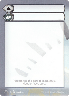 Double-Faced Substitute Card (SSTX-001) - Strixhaven: School of Mages Substitute Cards (Borderless)-1
