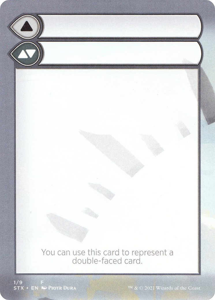 Double-Faced Substitute Card (SSTX-001) - Strixhaven: School of Mages Substitute Cards (Borderless)-1