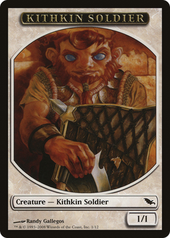 Kithkin Soldier Token [Shadowmoor Tokens]-1