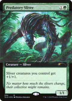 Predatory Sliver (Extended Art) [Secret Lair Drop Promos]-1
