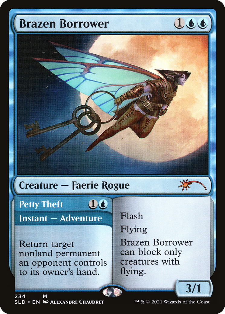 Brazen Borrower // Petty Theft [Secret Lair Drop Series]-1
