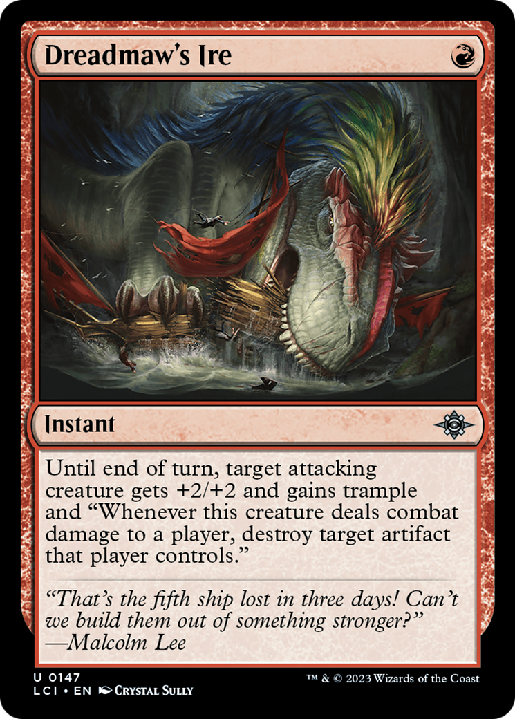 Dreadmaw's Ire [The Lost Caverns of Ixalan]-1